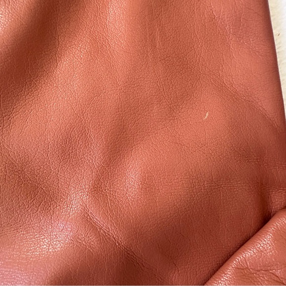 JOIE Caramel Faux Leather Jogger Style Pants - Picture 9 of 9